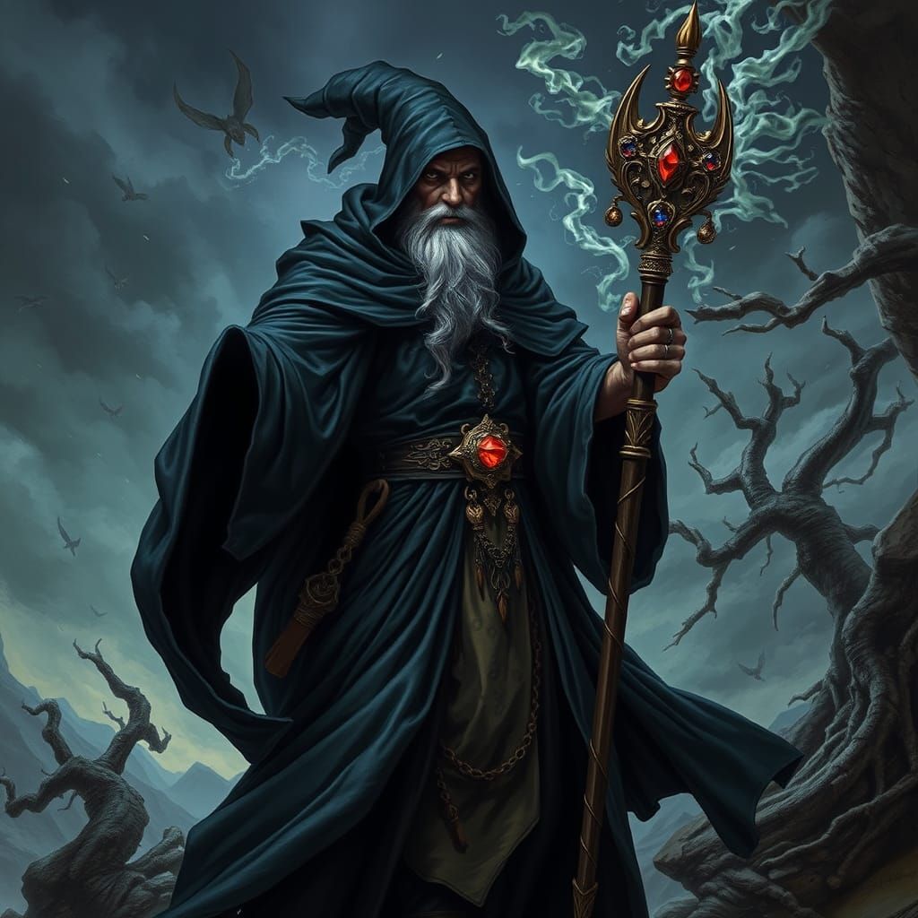 A powerful sorcerer who seeks to conquer Avalyn's world.