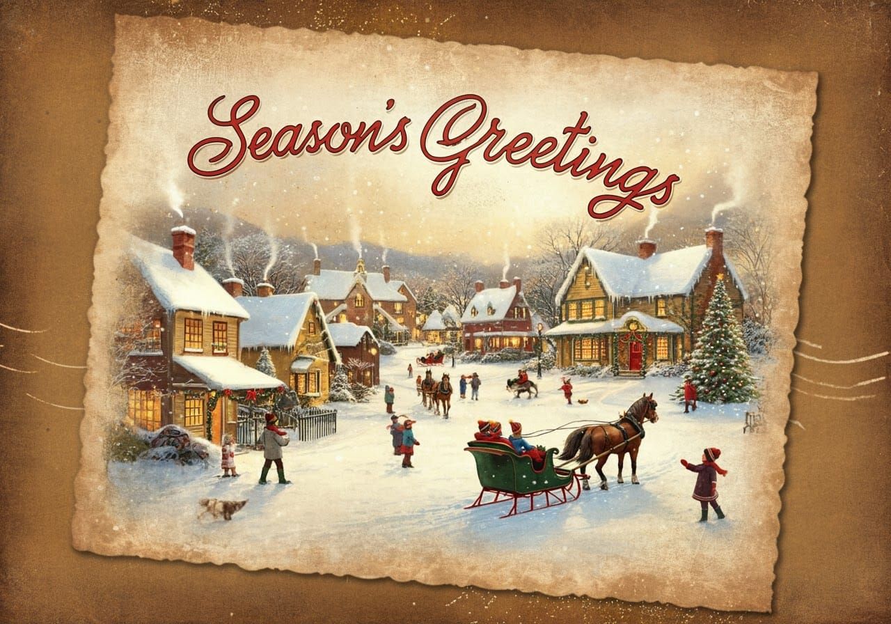 Season's Greetings  by @Rogue Bayman