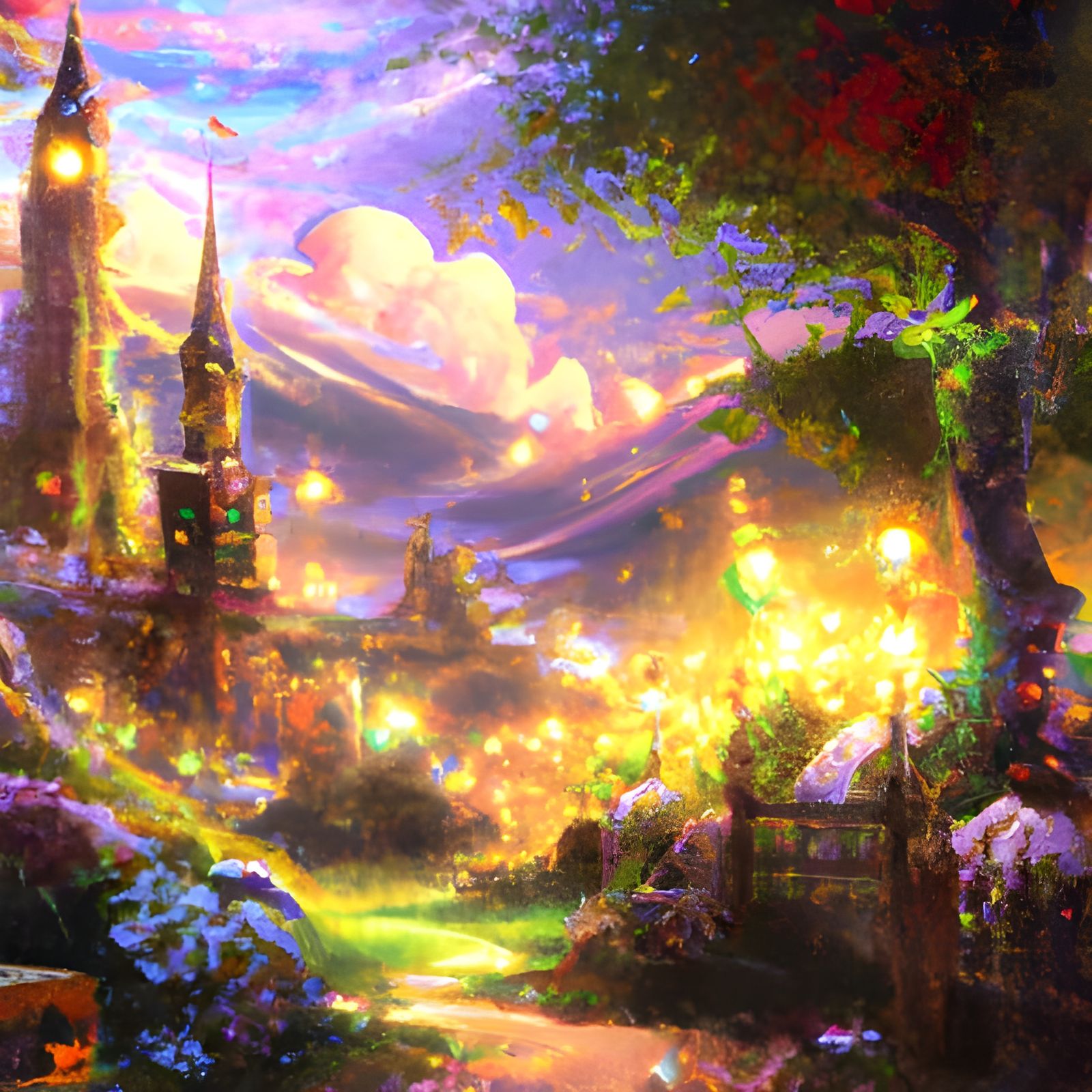 Yet still Thomas Kinkade mysterious Killian Eng romanticism ...