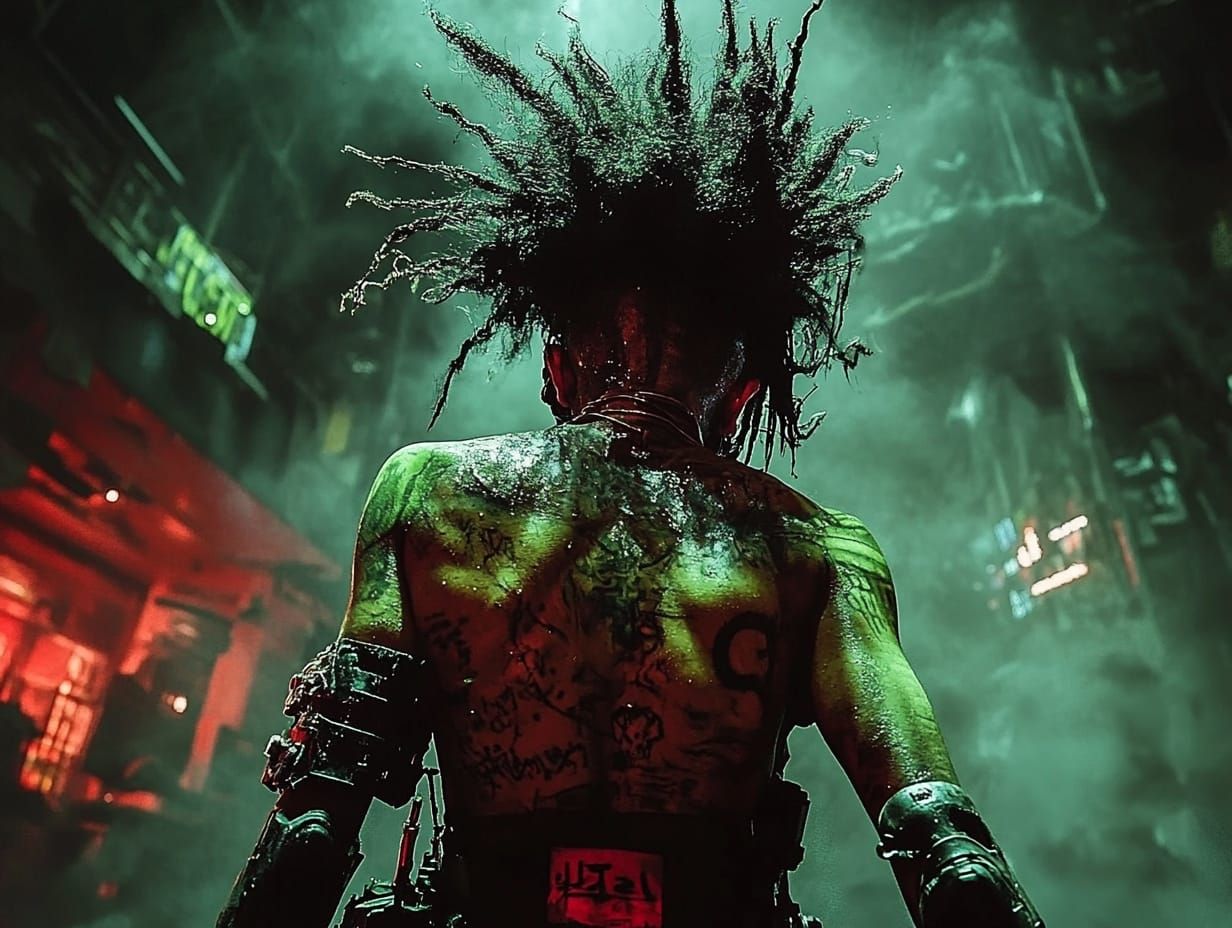 postapocalyptic lady