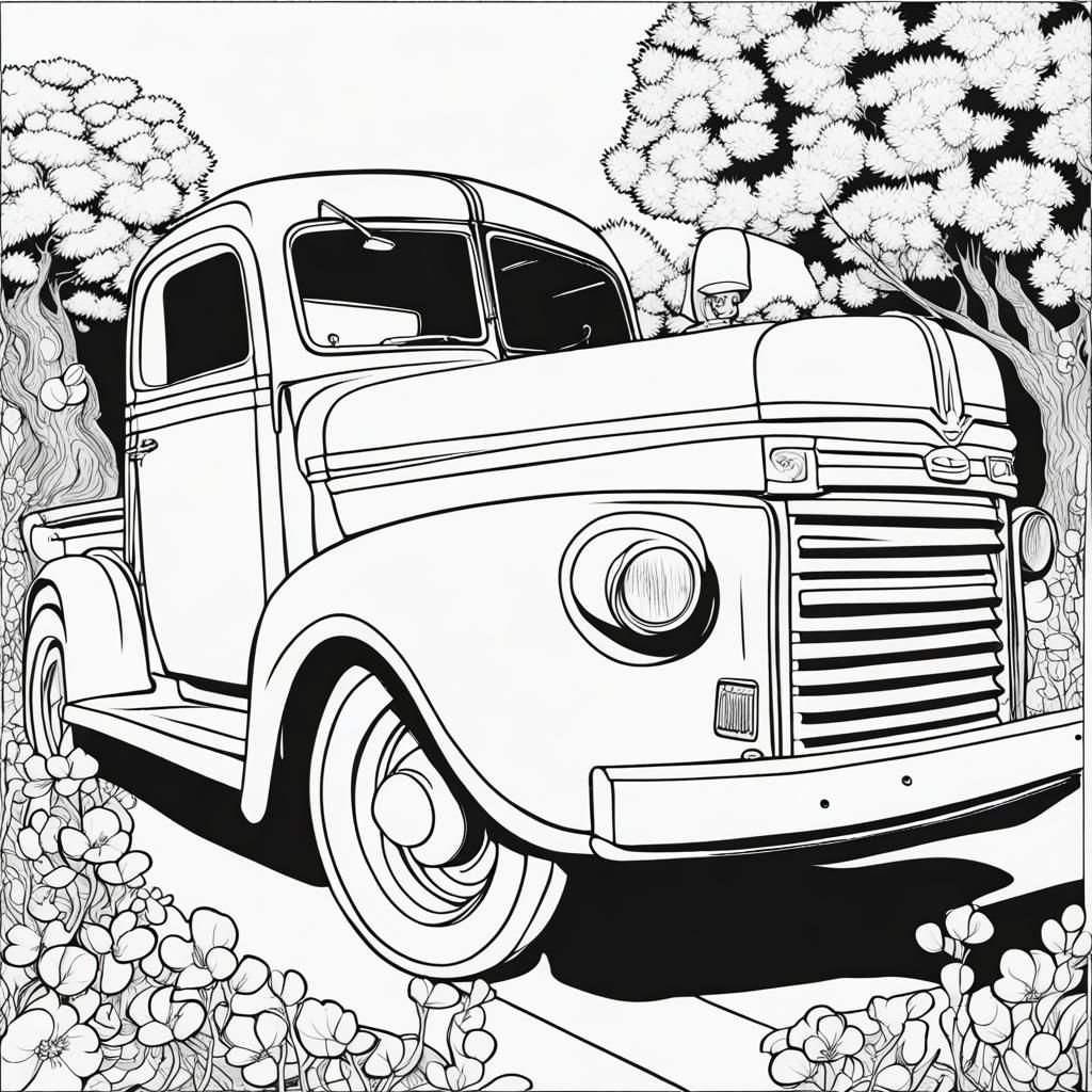 A coloring page