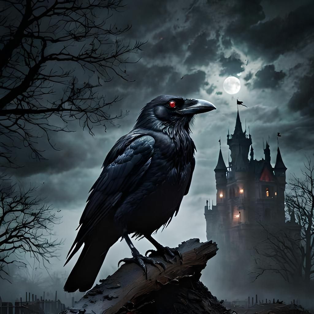 The Raven  by @Superbear