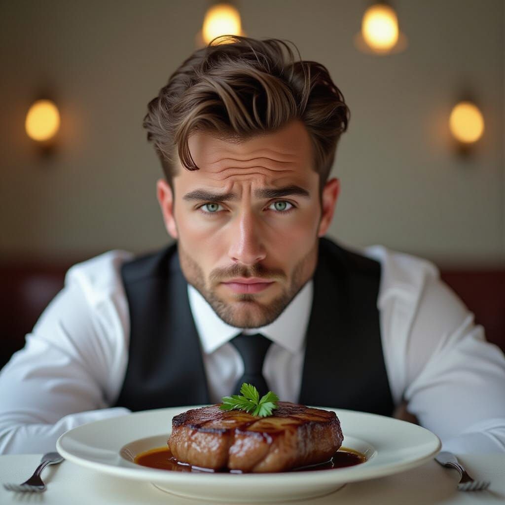 Savory Meat Dish with Vibrant Colors