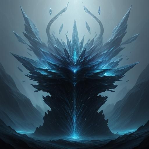 Crystalline Structures Emerge in Surreal Macro Shot