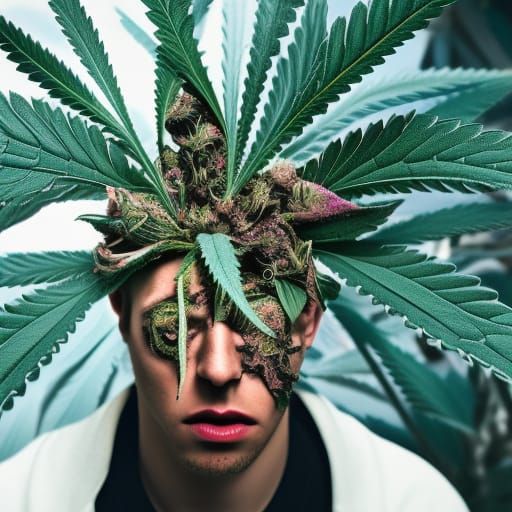 Pot head AI Generated Artwork NightCafe Creator