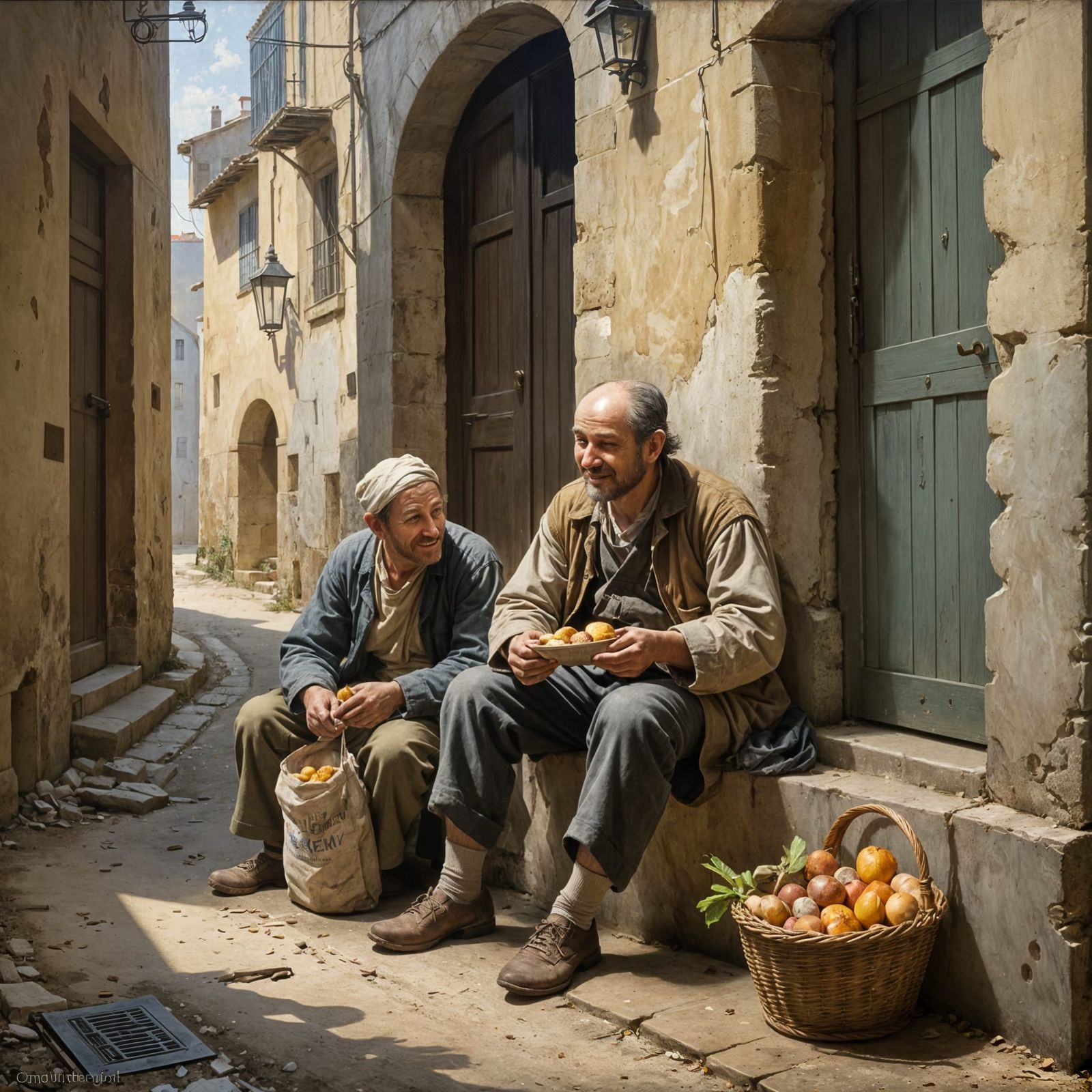 Kindness of friends, sharing food and laughter in any circumstance  by @AGermanBeer