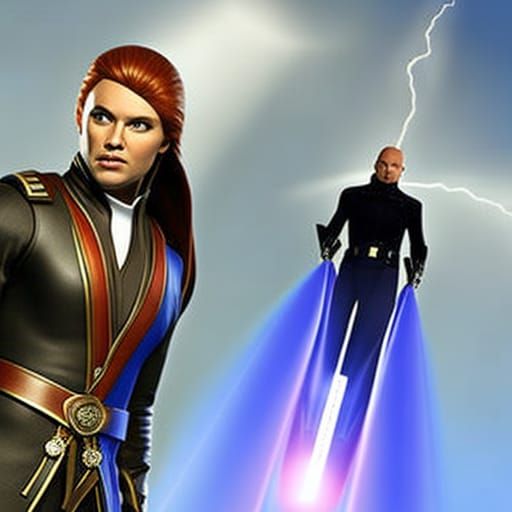 lightning human