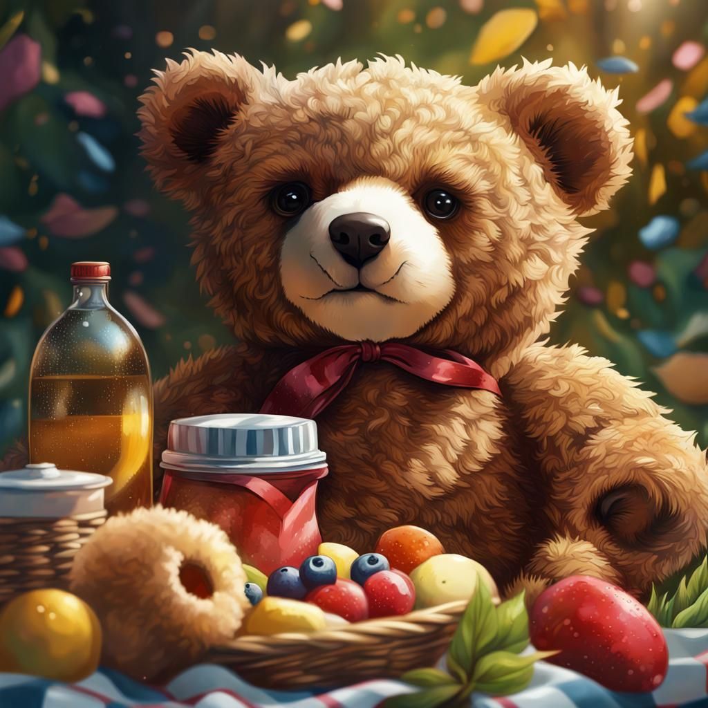 The Teddy Bear's Picnic  by @Fredster