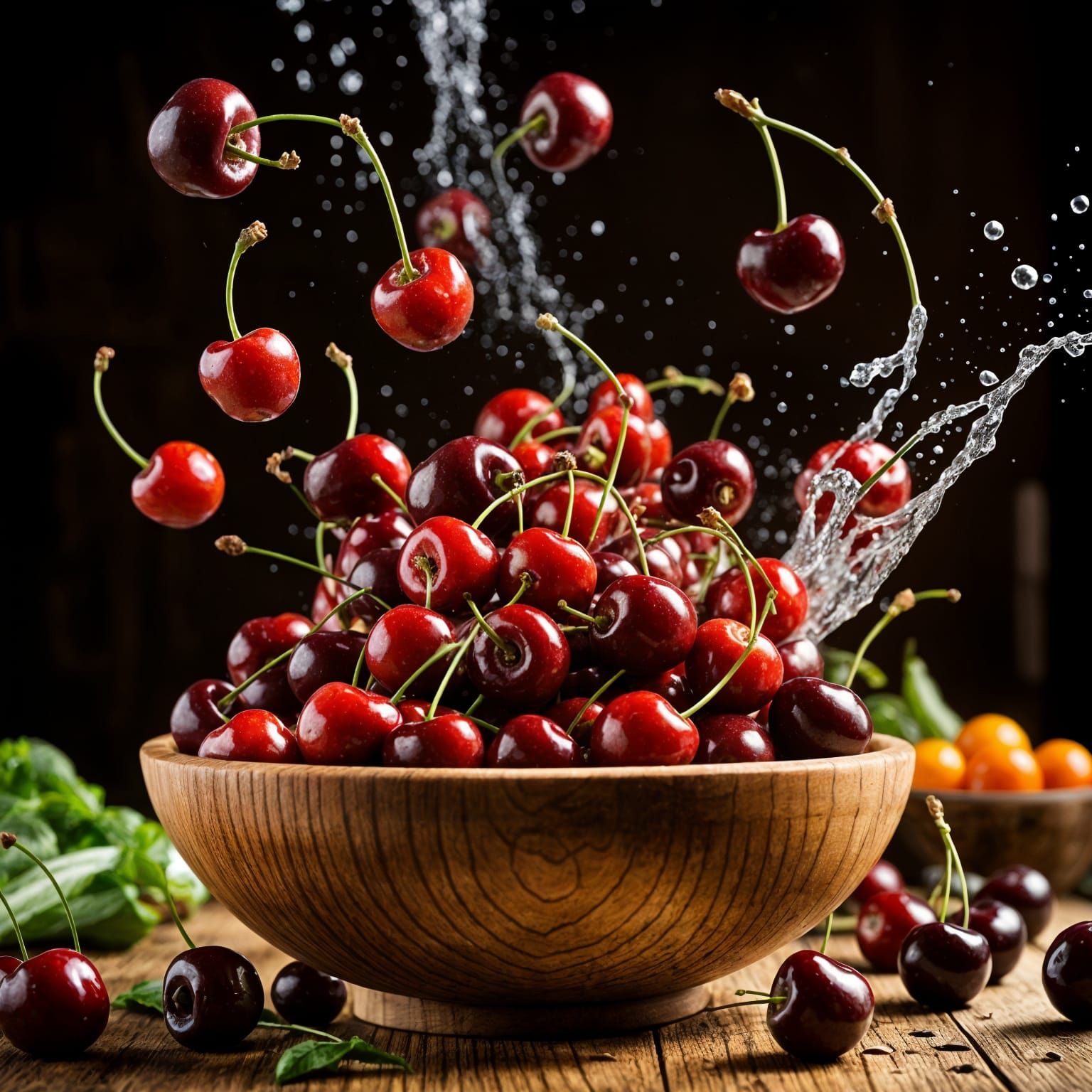 Cherries  by @AloneRays