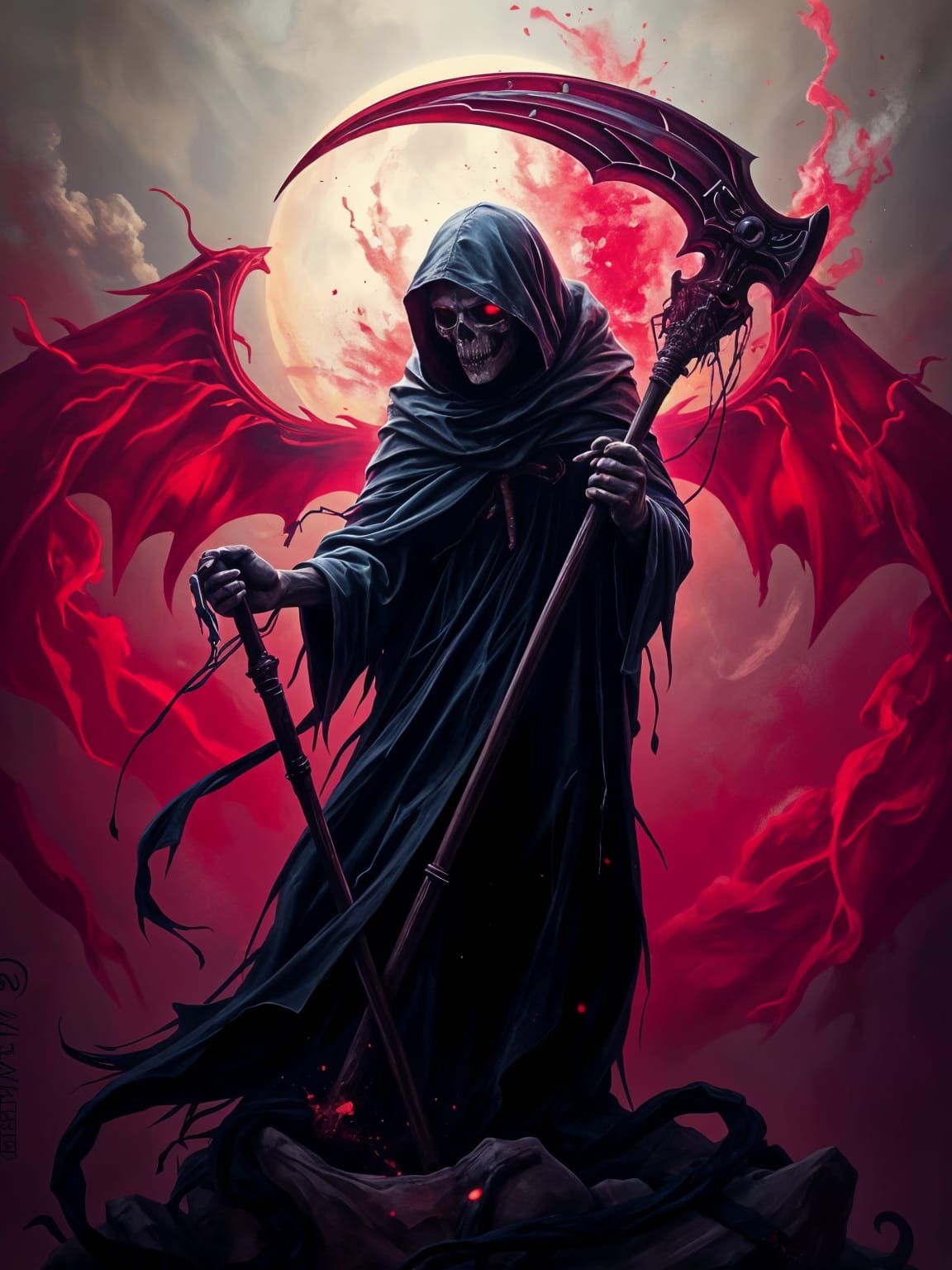 Grim Reaper  by @Floater