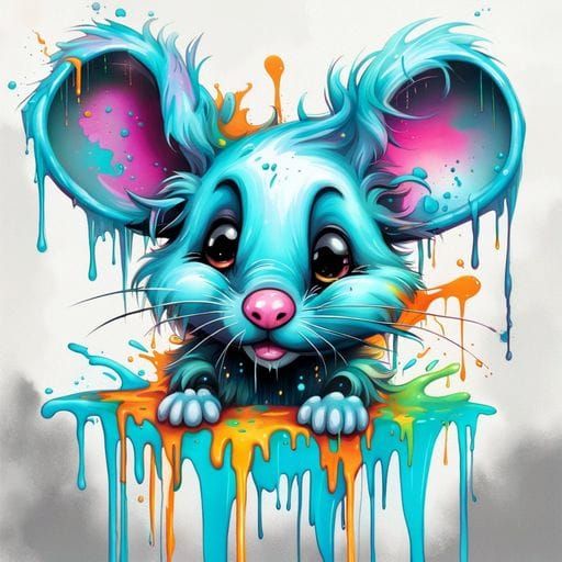 Splash mouse - AI Generated Artwork - NightCafe Creator