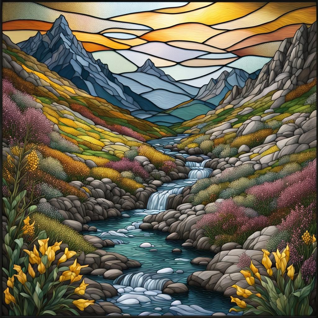 Through the Glen  by @Friya