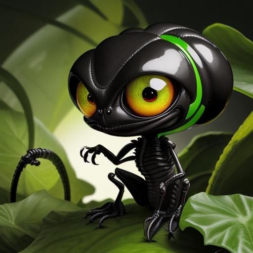 Cute alien insectoid creature from the depths of hell.