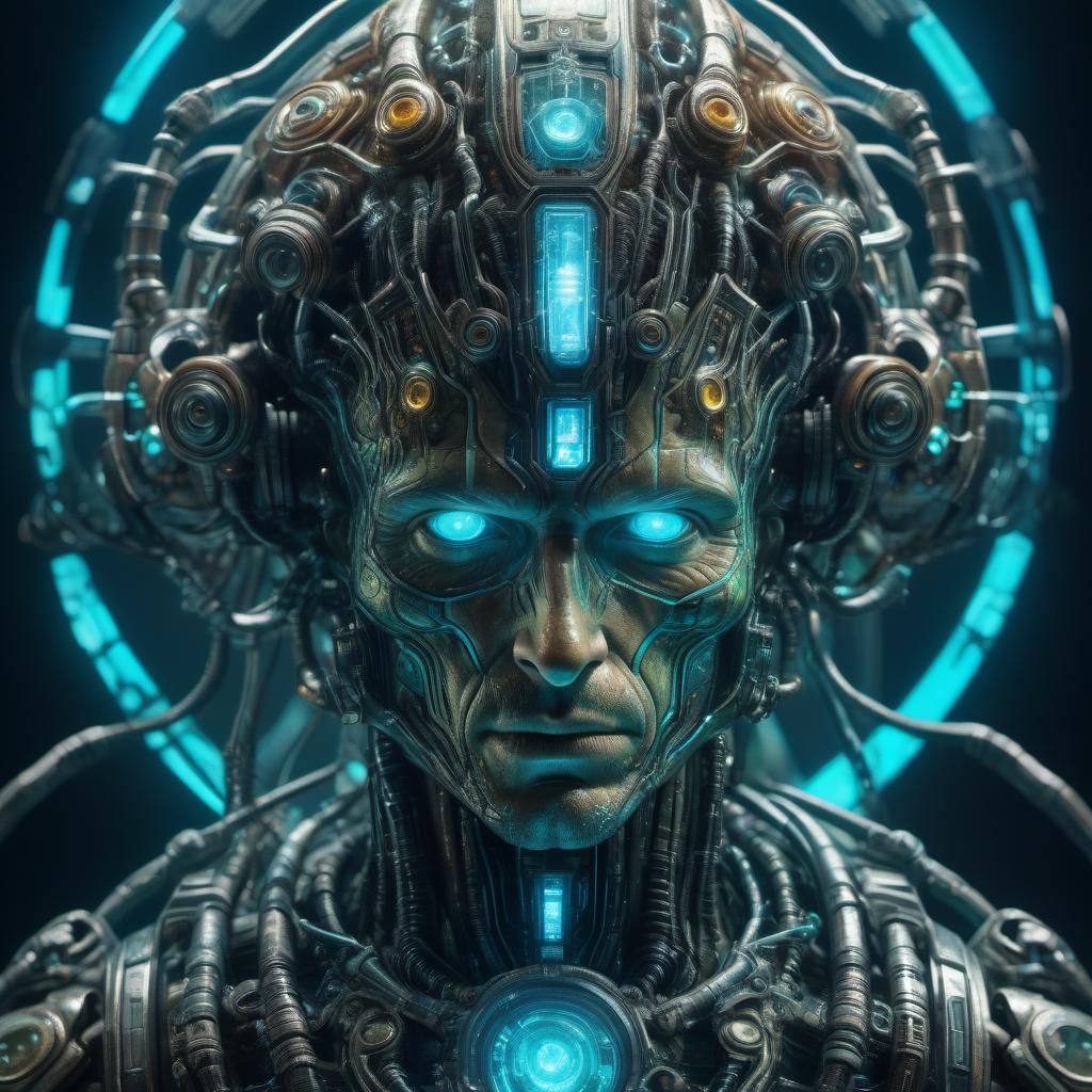 Biopunk portrait
