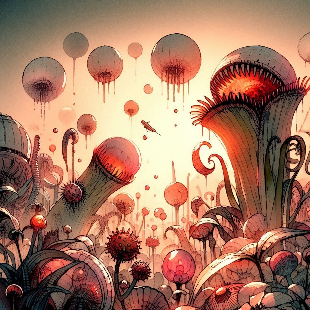 if one thing sets the Gobelin Planet apart it is the sentient flora