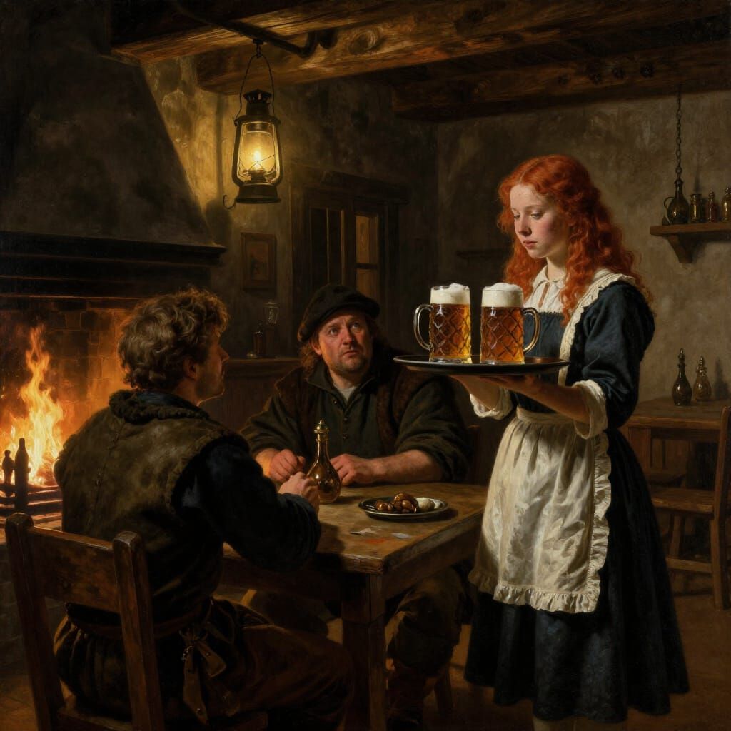 A lull in the conversation.  by @P