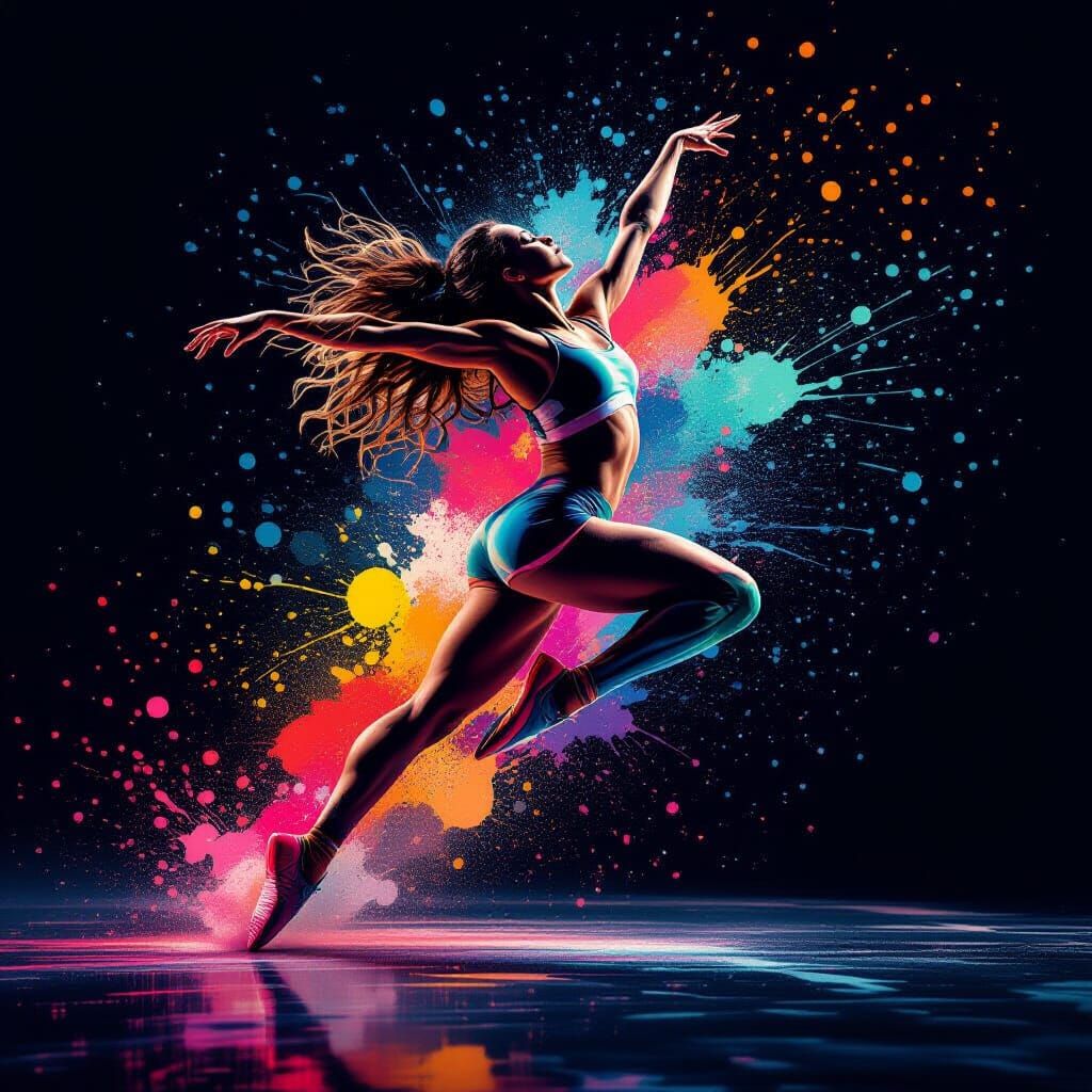 a dynamic action   by @tototoro