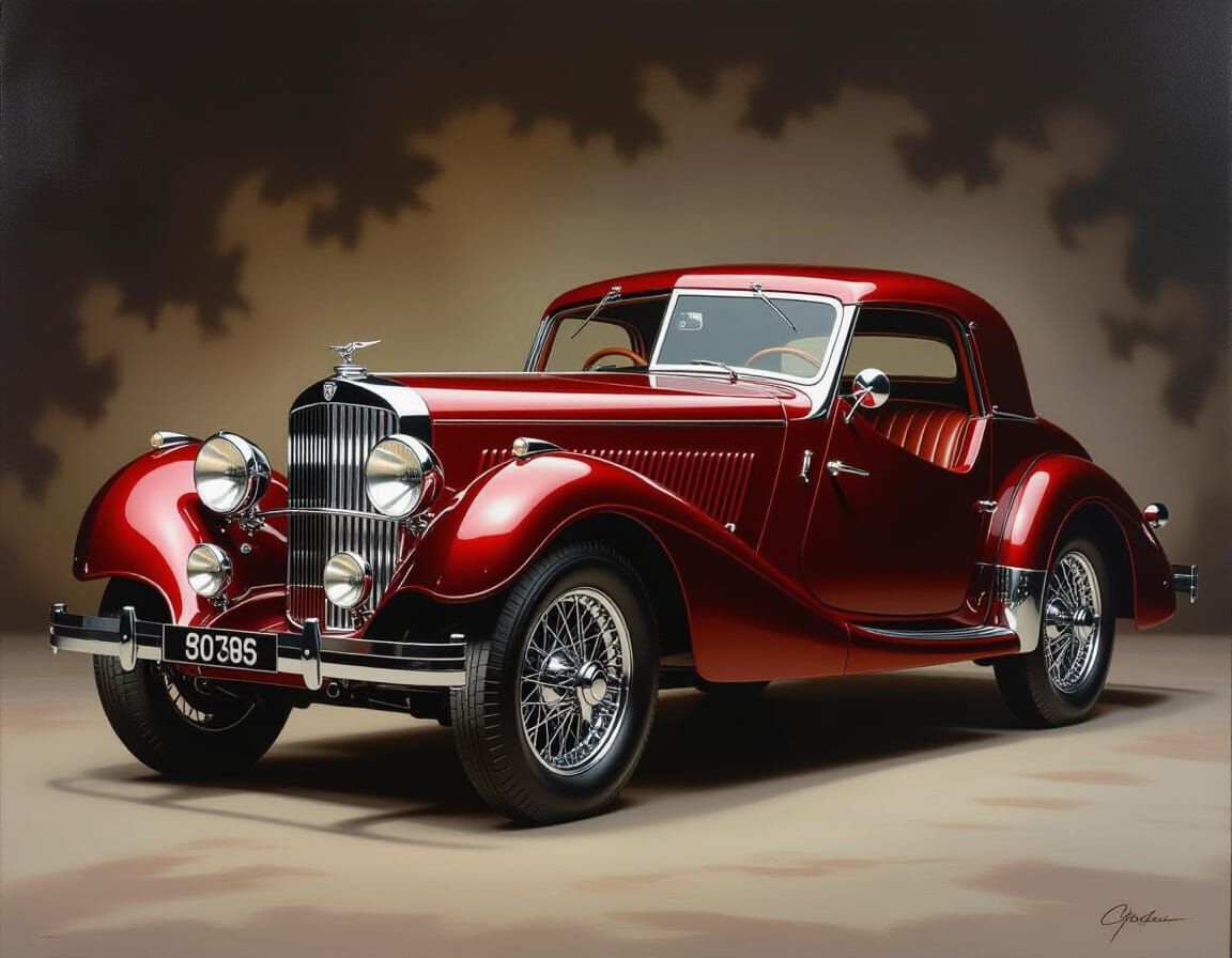 NOT a 1952 Allard J2X by Caravaggio  by @Storyteller DC