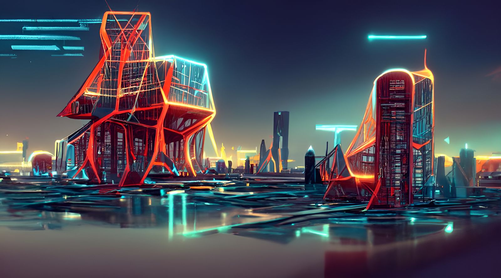 Smooth Neon City