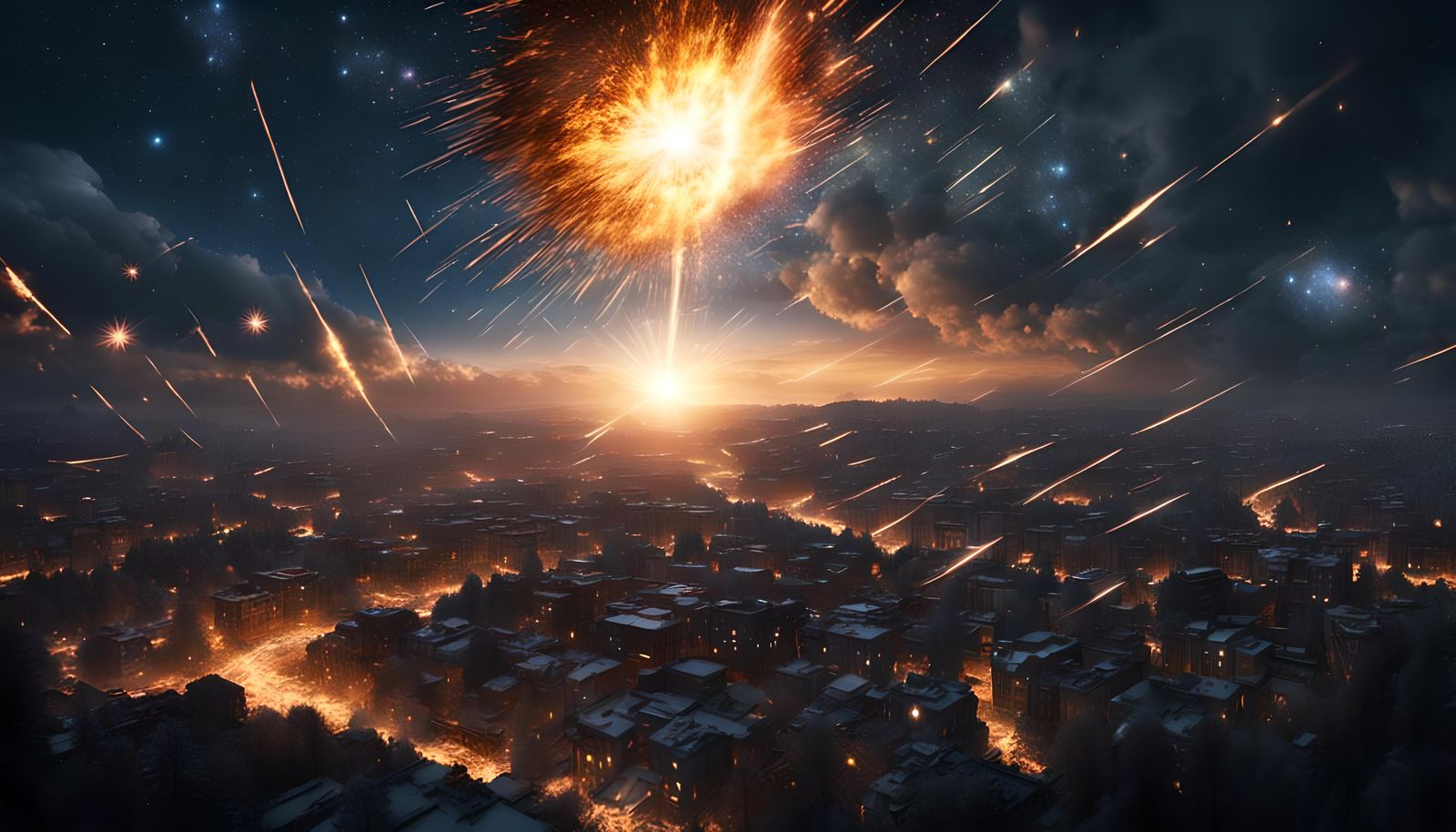 Another starry night.