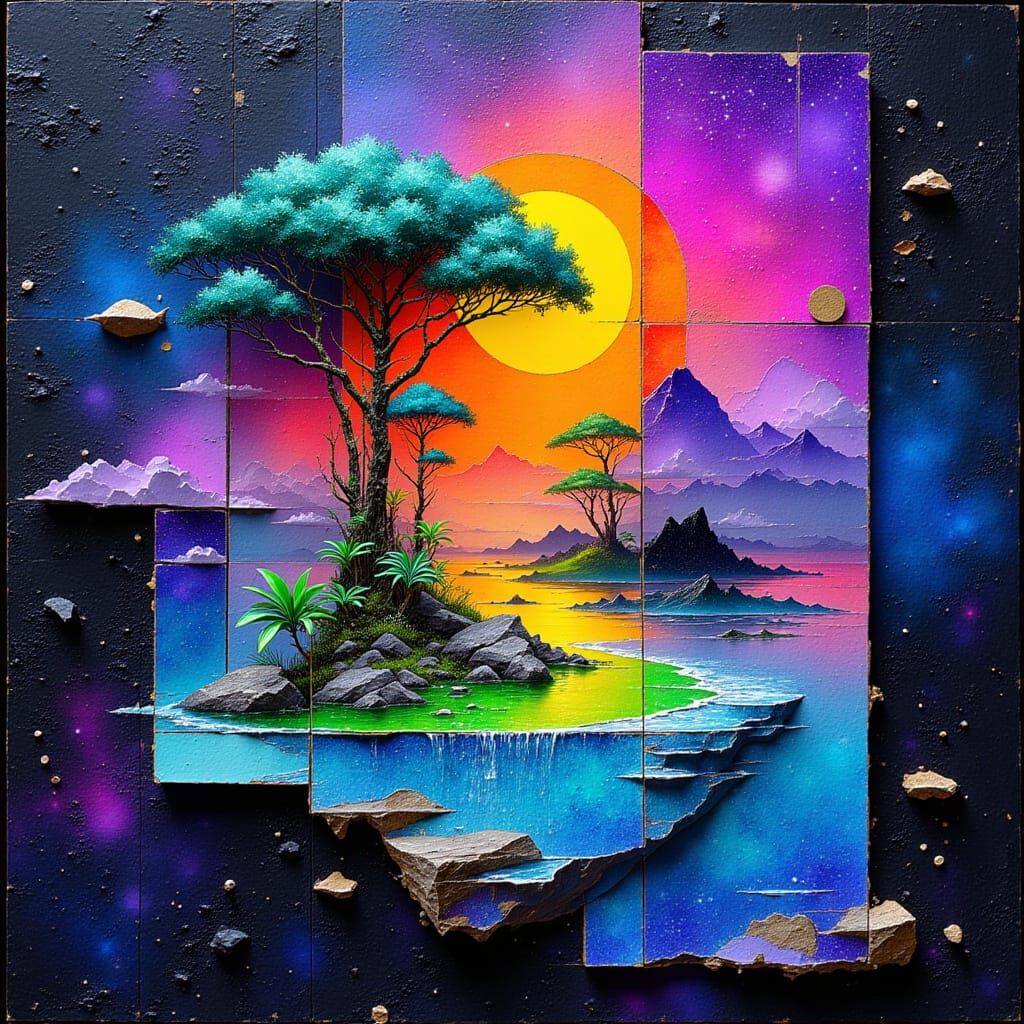 A quiet place   by @Ideal