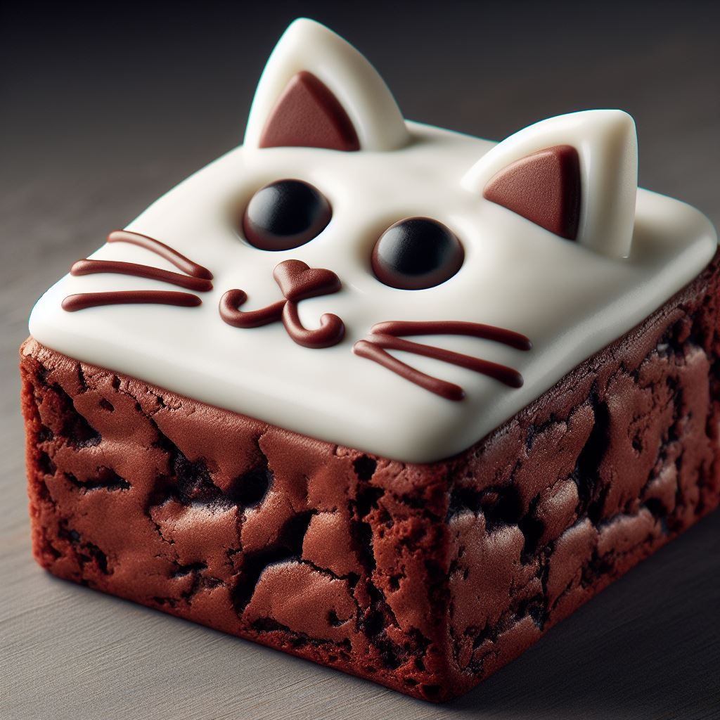 Cat Brownie 2 - Ai Generated Artwork - Nightcafe Creator