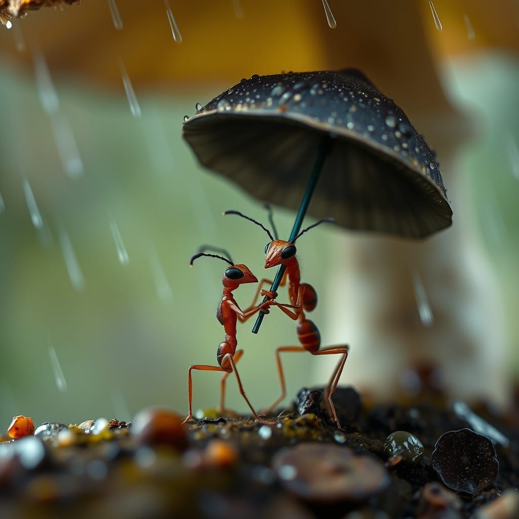 ant couple  by @Easter Bunny