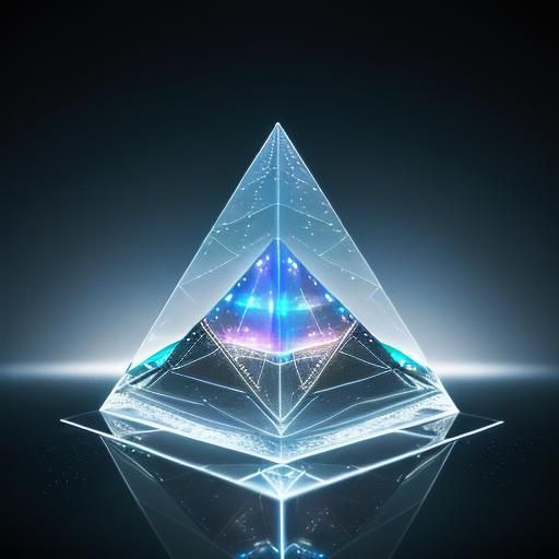 Holographic Pyramid  by @Norman Wnuck