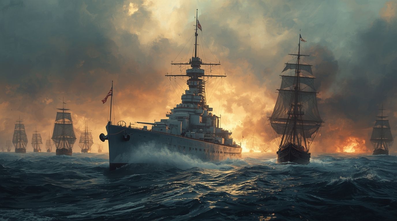 Eighteenth and Twentieth century ships of the line