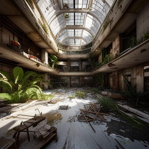 Abandoned mall