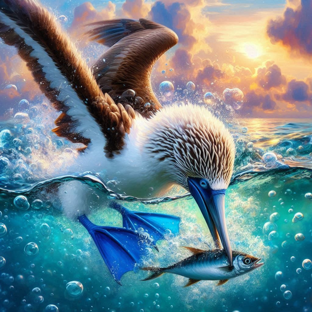 The Beautiful Blue-footed Boobie