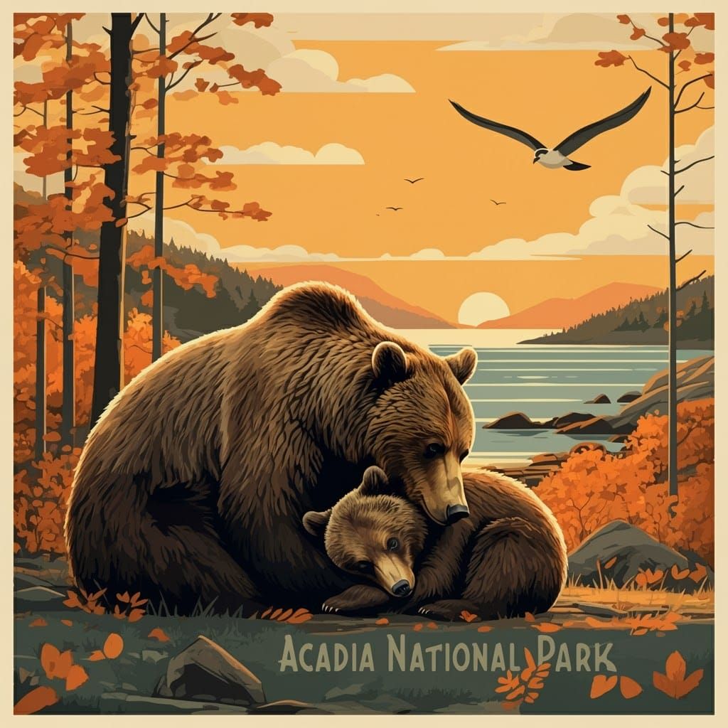 Come visit Acadia!  by @Krizza