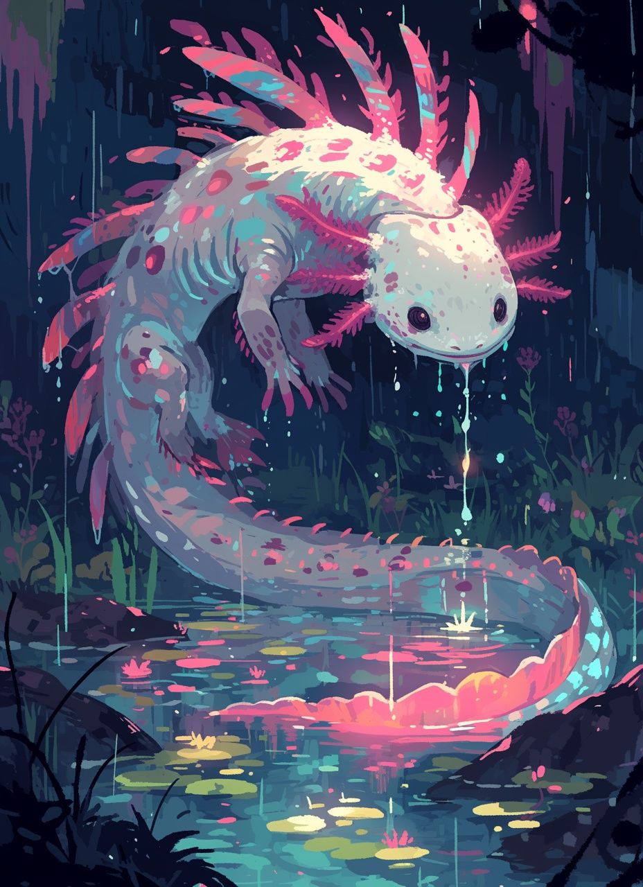 Axolotl Dragon