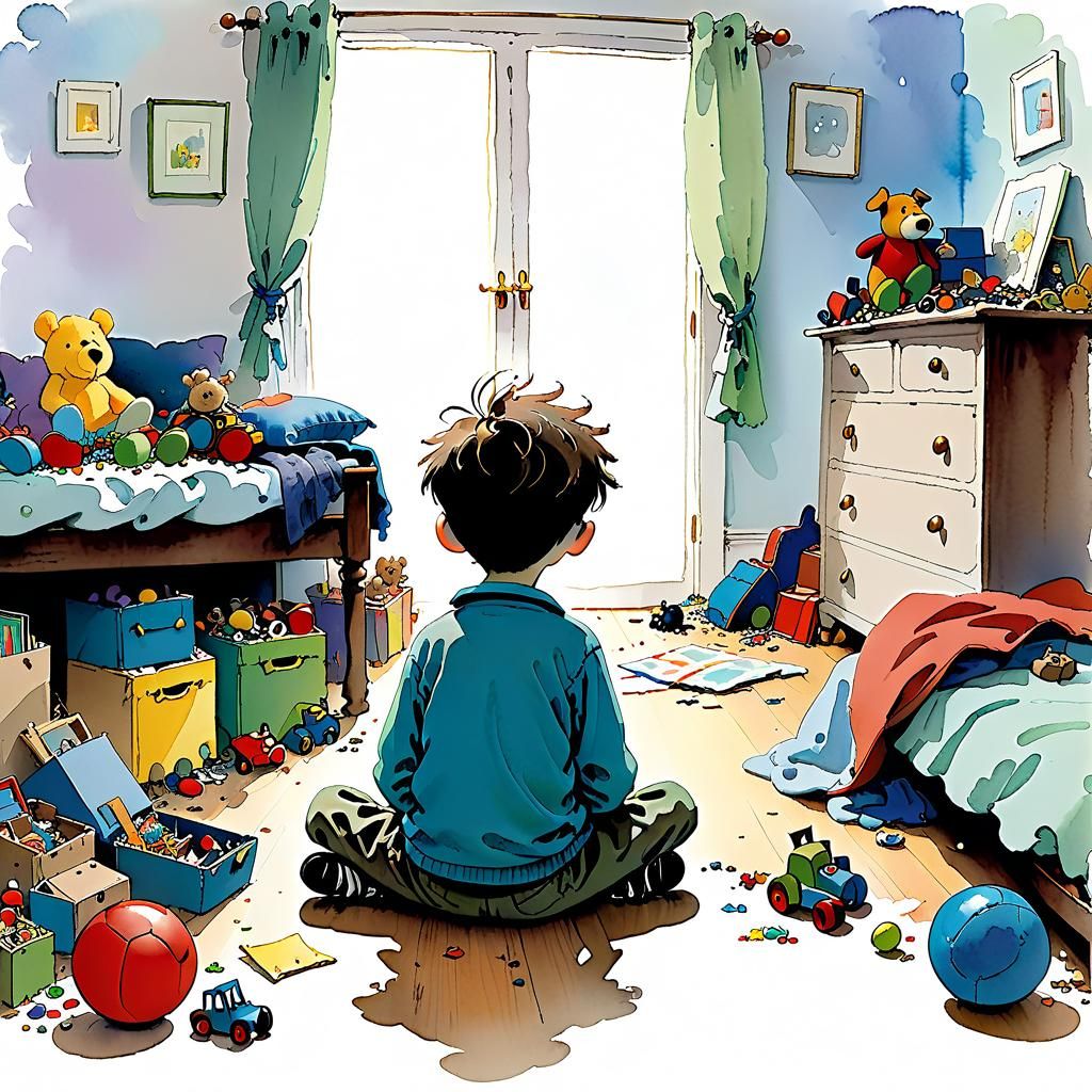 Why did she ask me to tidy all this up ?  by @Godol MyTea 