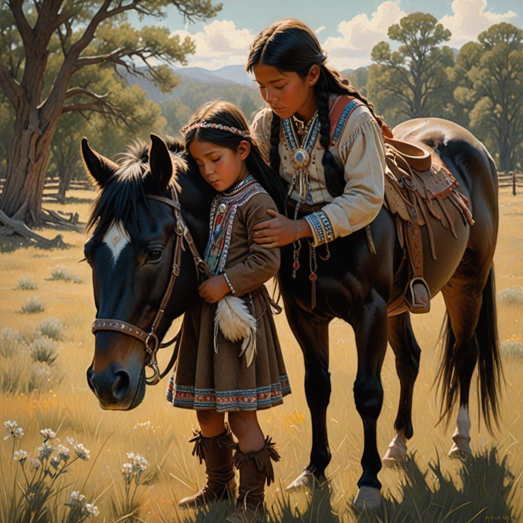 Did I mention my brother is part horse?  by @Spring Tide