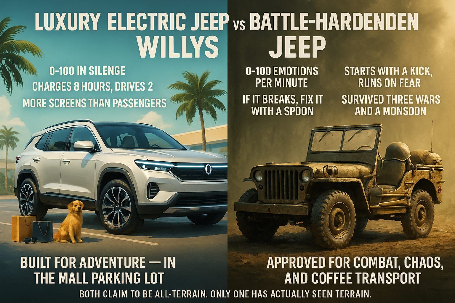 Jeep vs jeep