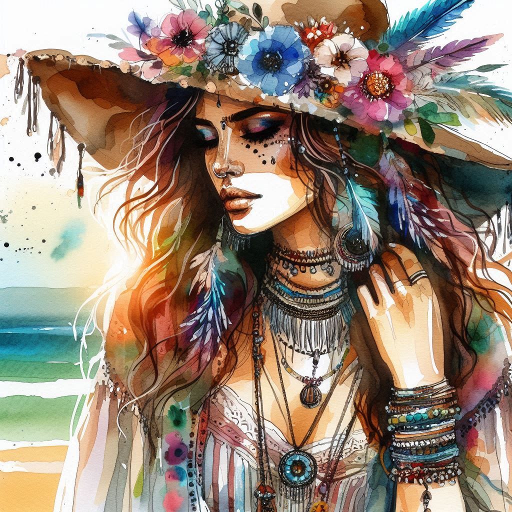 boho woman