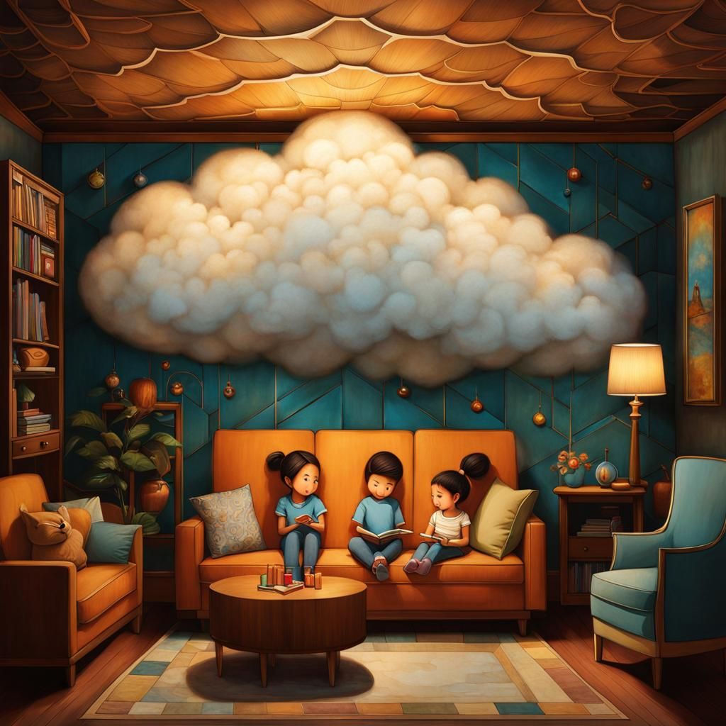 The cloud living room