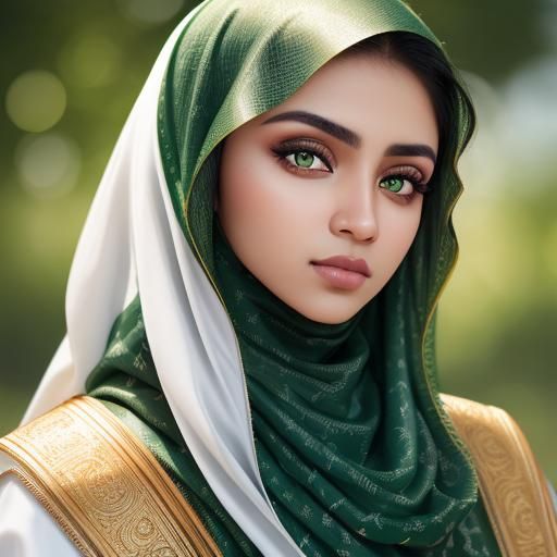 Beautiful Arabian woman