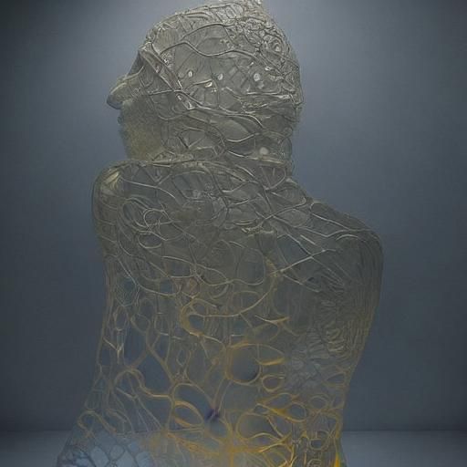 the spirit carved in liquid stone