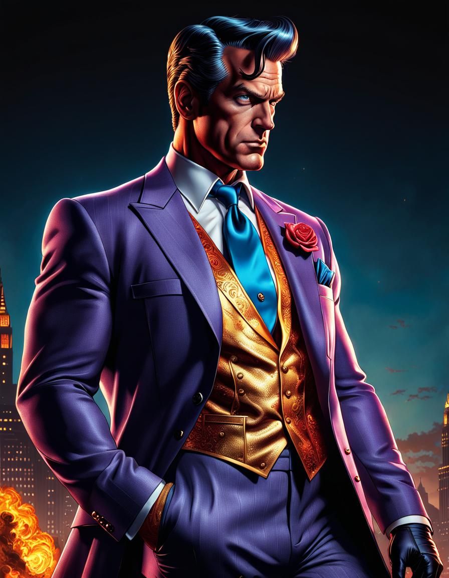 DC Comics: Two-Face - AI Generated Artwork - NightCafe Creator