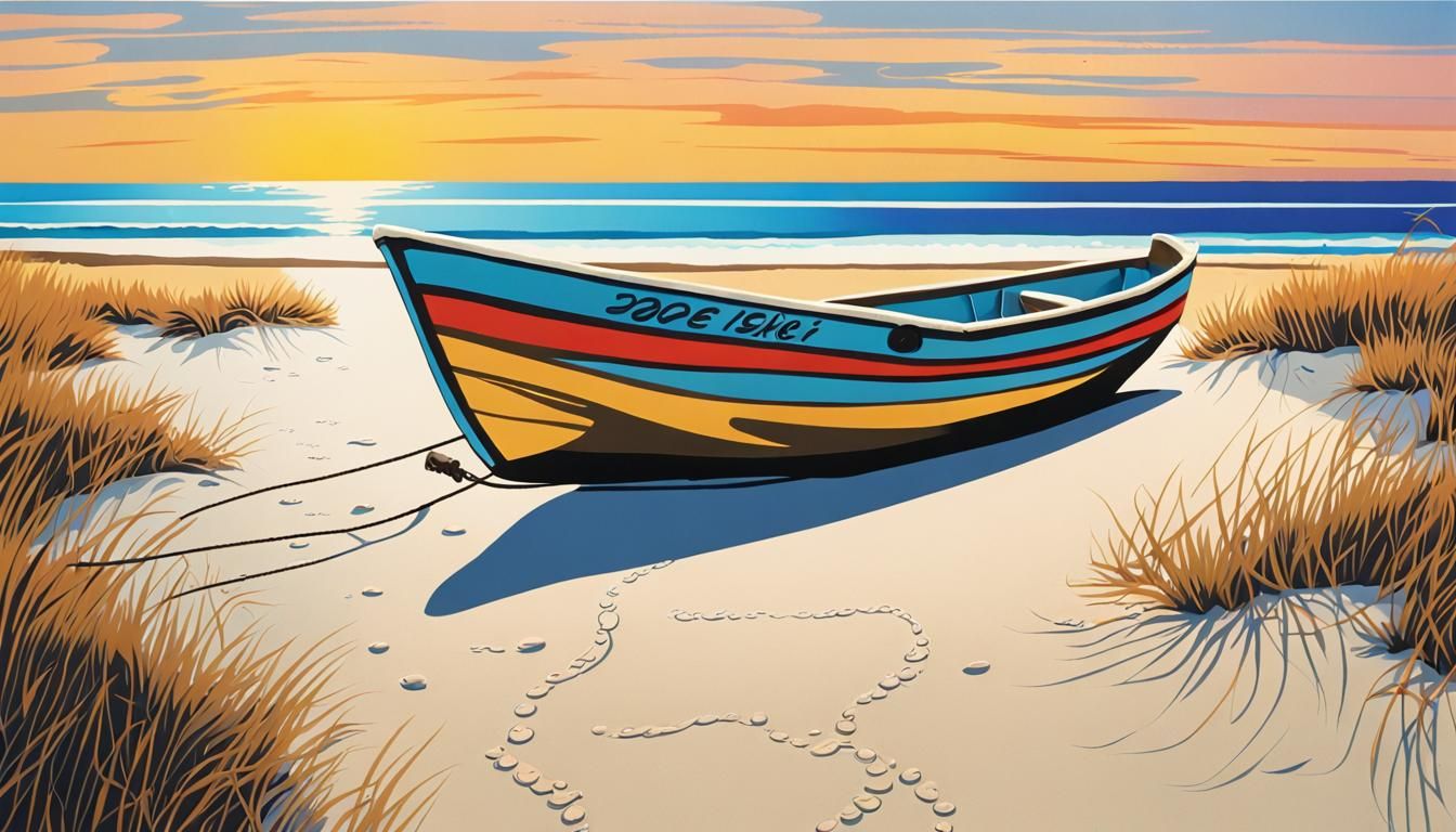 Row Boat on the Shore
