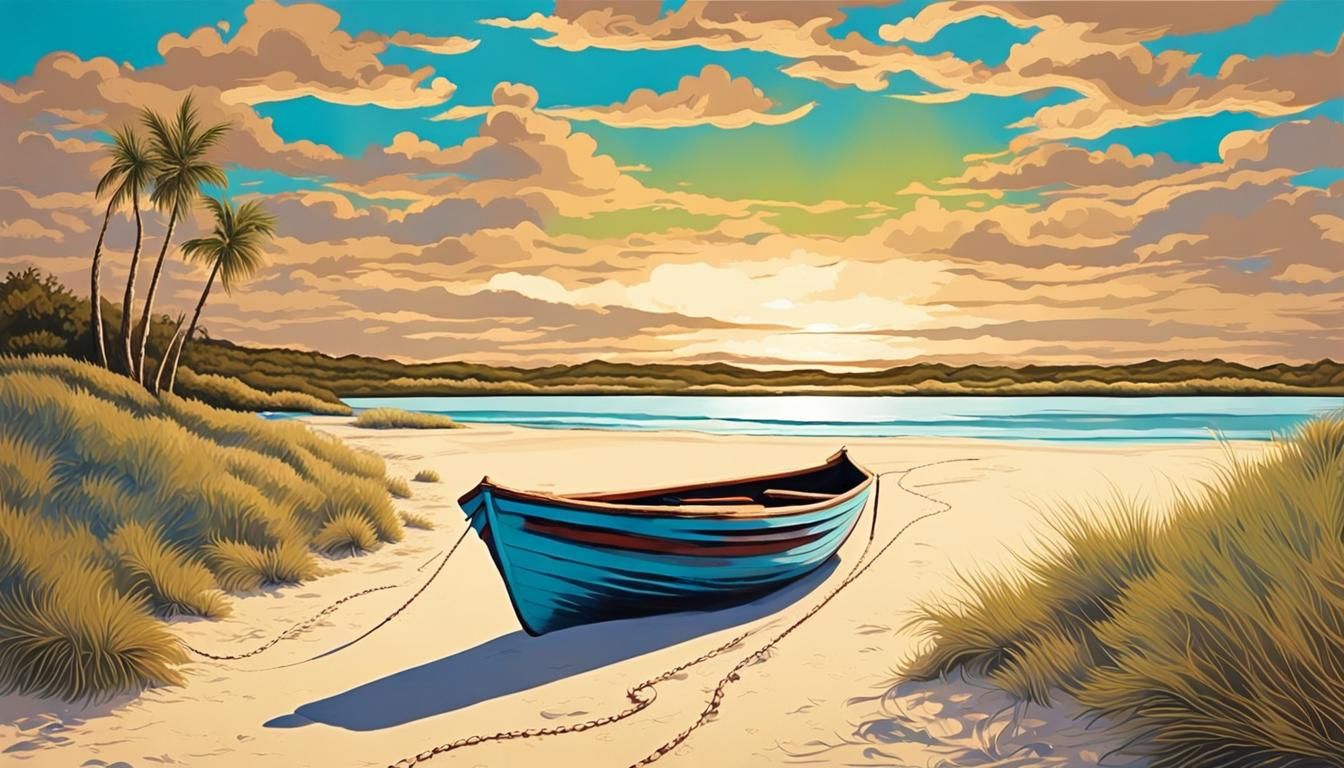 Row Boat on the Shore