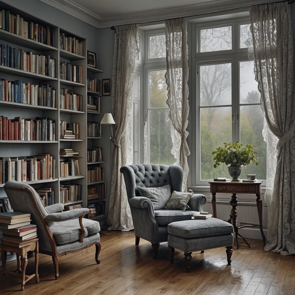 A classic living room