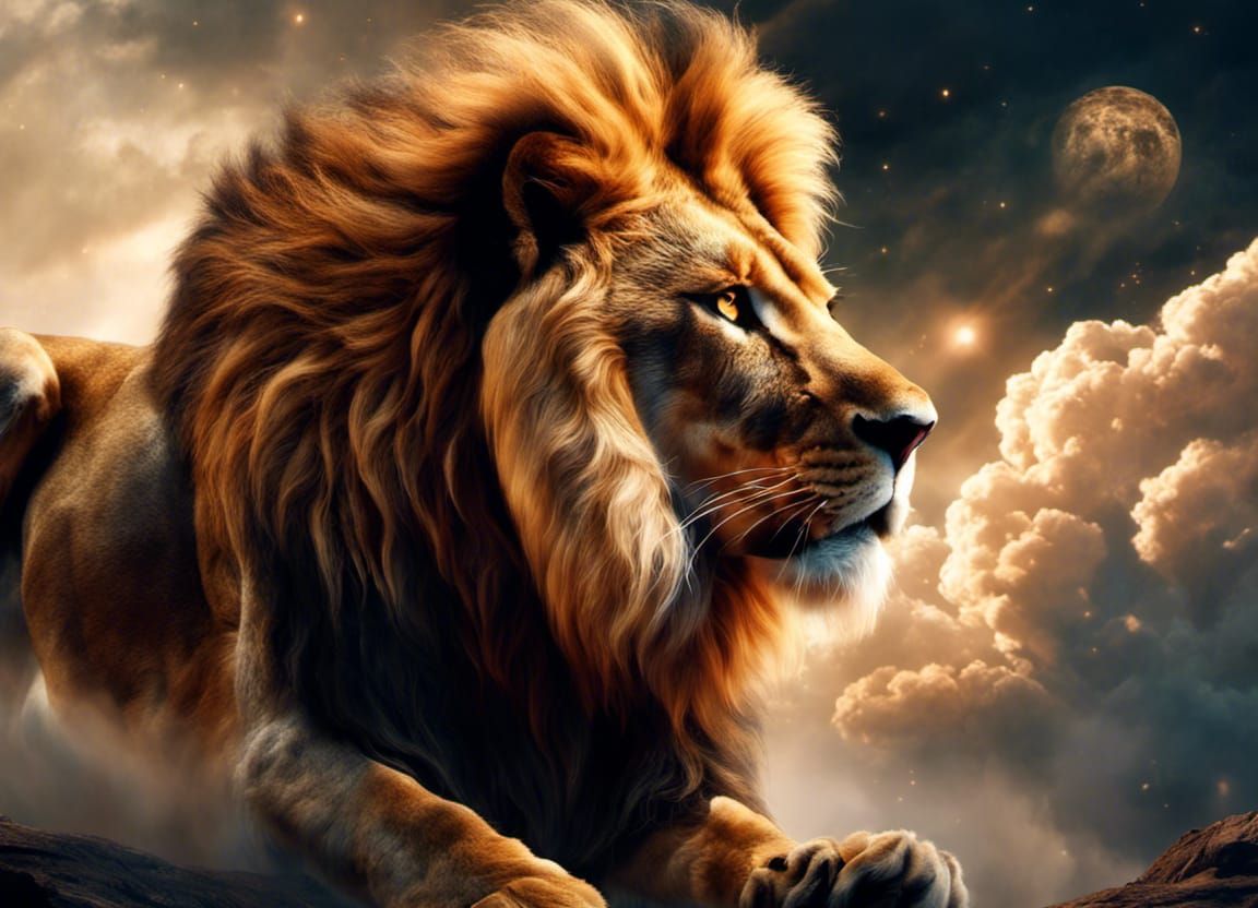 Lion of Judah - AI Generated Artwork - NightCafe Creator