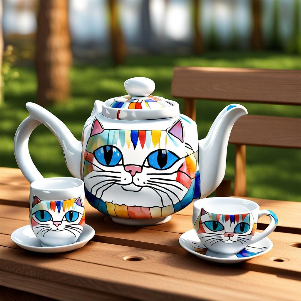 Cat Teapot 