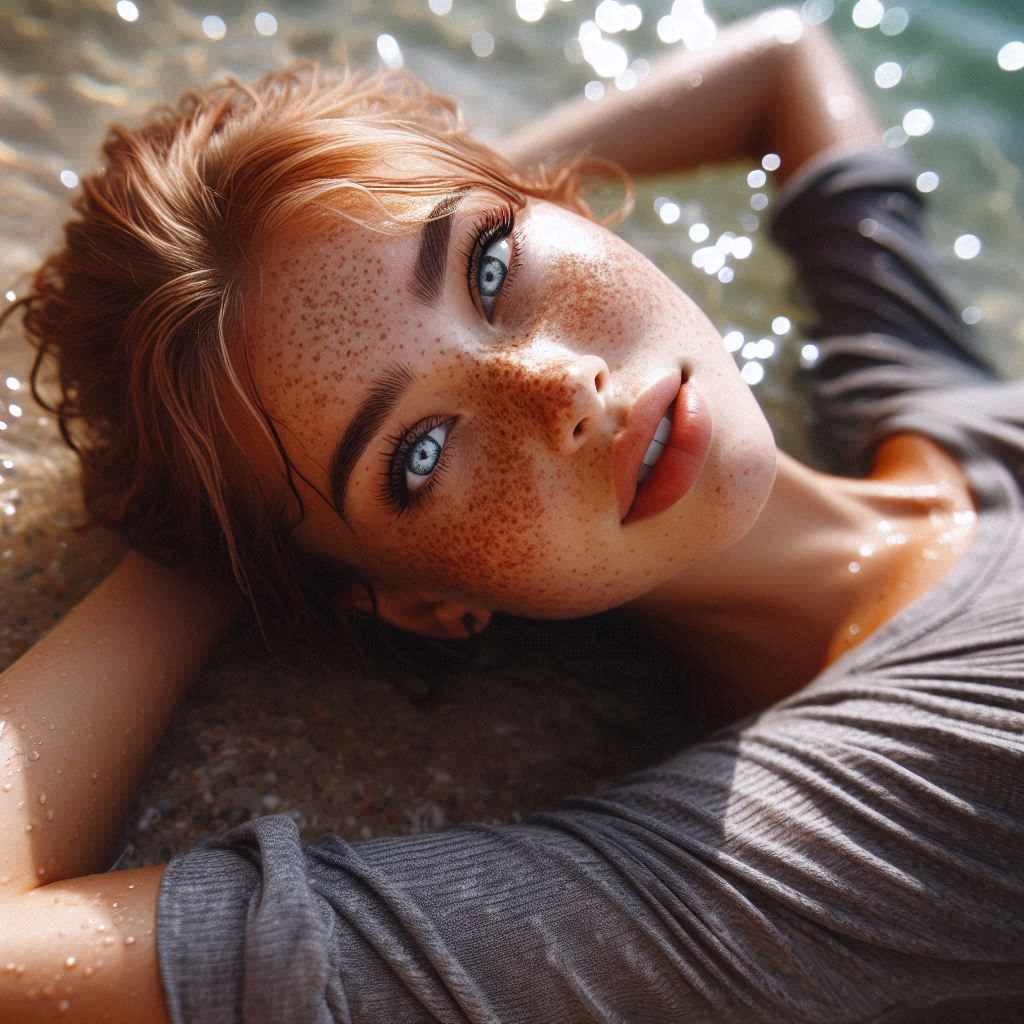 Water droplets on your skin 💦