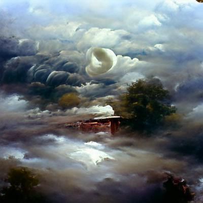 Clouds obscuring the nightmare view