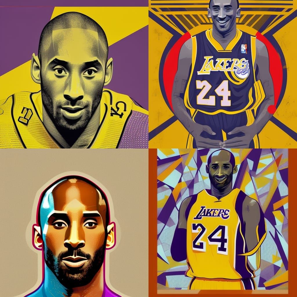 kobe bryant - AI Generated Artwork - NightCafe Creator