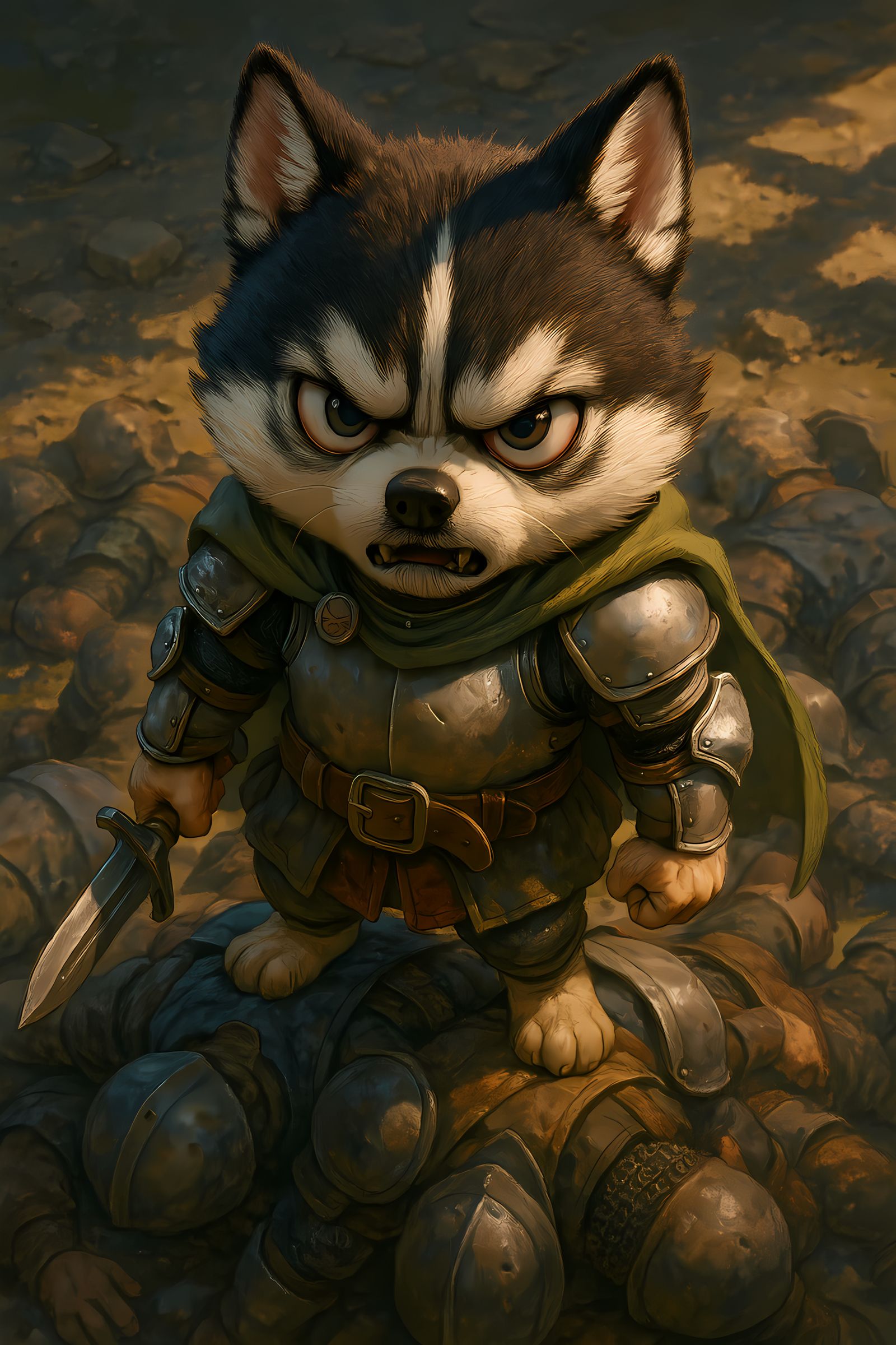 Maximus Longfang - Tiny Blademaster With Anger Issues